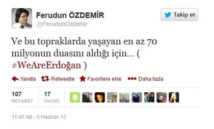# We are Erdogan