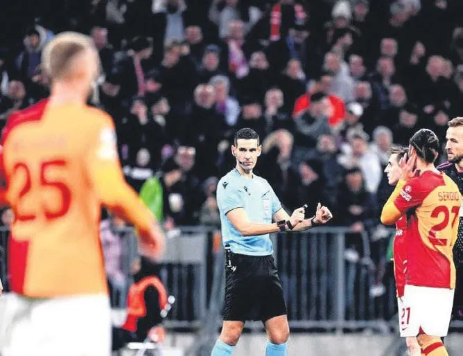 Skandal hakeme maç yok