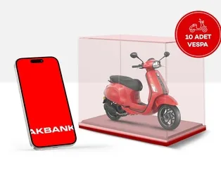 Akbank Vespa Sprint S 125 2024 model motosiklet kampanyası çekiliş sonuçları açıklandı!