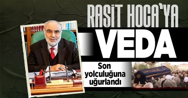 İlahiyatçı Prof. Dr. Raşit Küçük vefat etti! Başkan Erdoğan’dan başsağlığı mesajı...