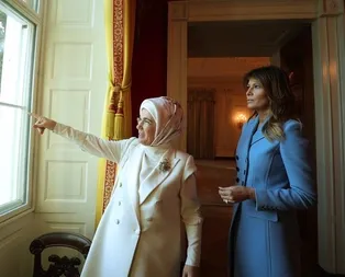 Emine Erdoğandan  Melania Trumpa ev sahipliği için teşekkür