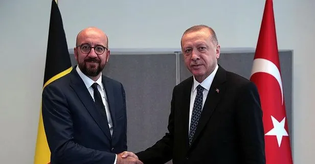 Başkan Erdoğan, Belçika Başbakanı Charles Michel’i kabul etti