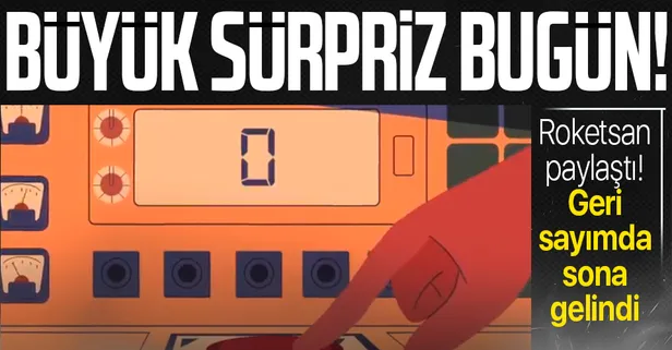 Roketsan'dan heyecan veren animasyonlu paylaşım! "Yarını bekleyin..."