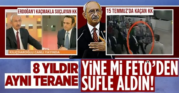 FETÖ’cülerin kanalında onların ağzı ile konuşan Kemal Kılıçdaroğlu’na görüntülerle yanıt!