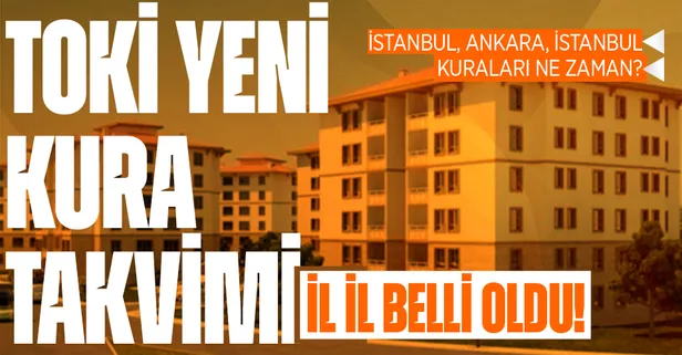 TOKİ İstanbul, Ankara, İzmir kuraları ne zaman? 2022-2023 TOKİ İstanbul, Ankara, İzmir KURA TARİHLERİ || TOKİ YENİ KURA TAKVİMİ