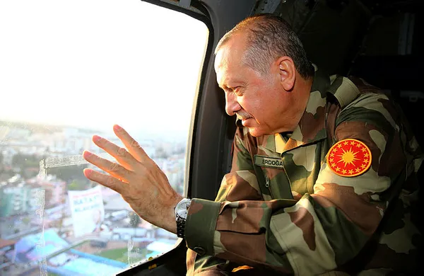 Cumhurbaşkanı Erdoğan, Hatay’da sınır karakolunda askerlere hitap etti-1