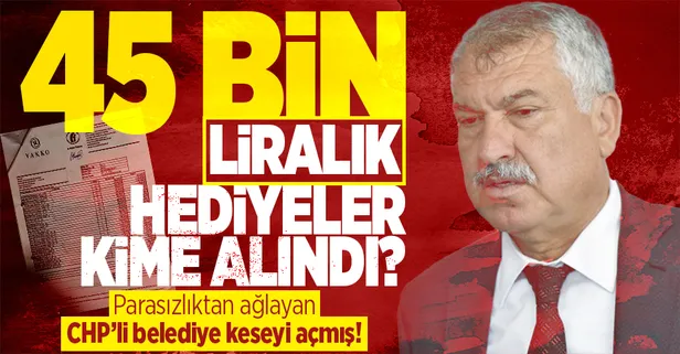 Adana Büyükşehir Belediyesi'ndeki 45 bin liralık lüks hediye faturası ortaya çıktı