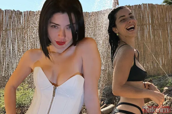 Merve Boluğur derin dekoltesiyle Nişantaşı'nda yakalandı 'Merve sana ne oldu?' dedirtti! 'Ben tutkulu bir kadınım' - 16