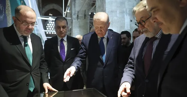 Başkan Erdoğan "Muhteşem Cep Saatleri" sergisini ziyaret etti