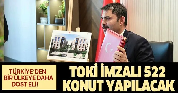 TOKİ imzalı 522 konut yapılacak...
