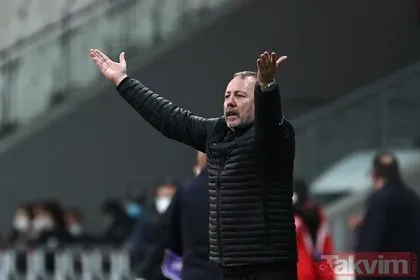 Beşiktaş Teknik Direktörü Sergen Yalçın Karagümrük mağlubiyeti sonrası konuştu: Hesapta olmayan bir maç kaybettik