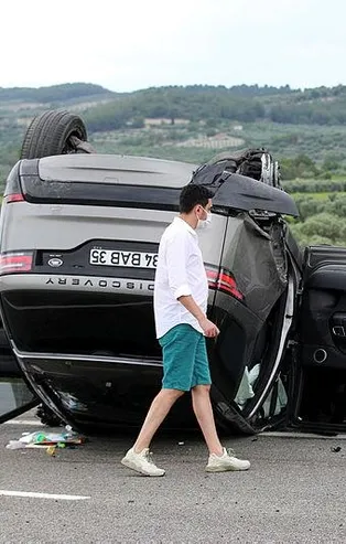 Trafik kazası geçiren Alişan ve ailesi ölümden döndü!