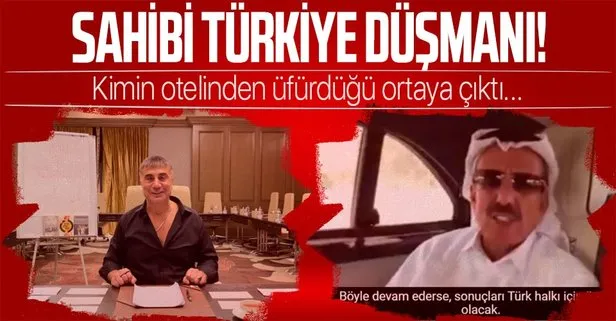 Organize suç örgütü elebaşı Sedat Peker’in son videosunu çektiği otelin sahibi Türkiye düşmanı Khalaf Ahmad Al Habtoor çıktı!