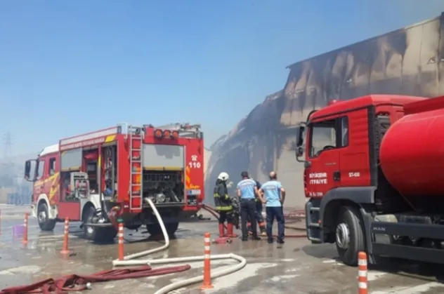 Ankara'da korkutan yangın! Bir anda büyüdü