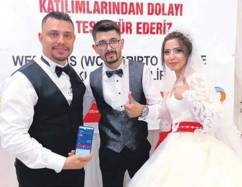 Damadın yakınından bin kripto!