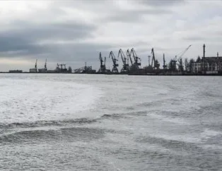 Mariupol limanından ilk yabancı gemi çıktı