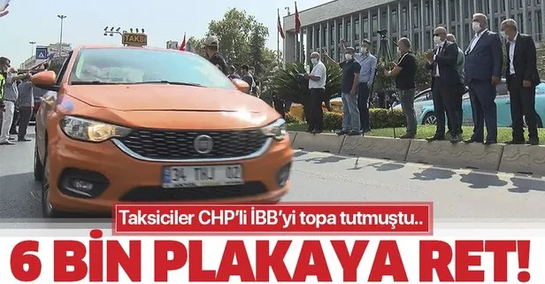 Son dakika: CHP’li İBB’nin 6 bin yeni taksi teklifi alt komisyona havale edildi