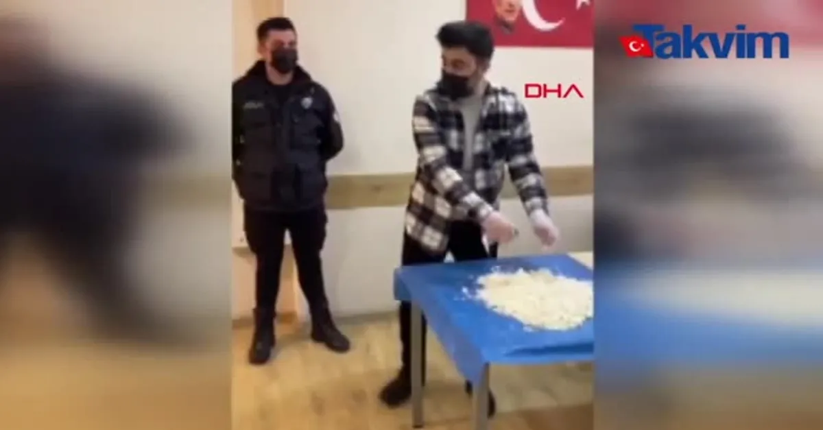 Peynir bidonunda uyuşturucu ele geçirildi
