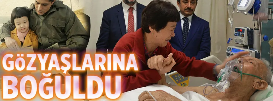 Koreli ’Ayla’dan gazi babasına ziyaret