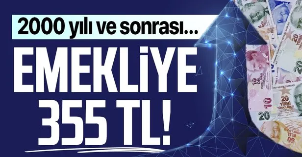 2000 yılı ve sonrasında emekli olanlara intibak müjdesi: 5 milyon emekliye 355 liraya varan zam yolu