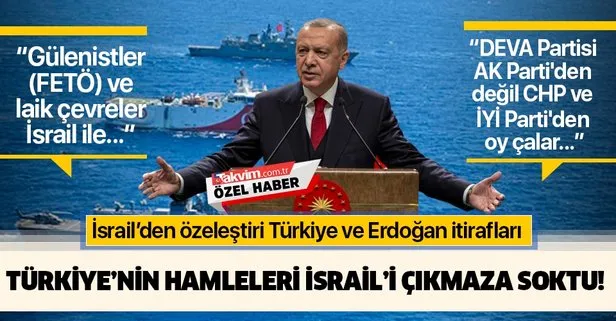 İsrail özeleştirisi Erdoğan ve Türkiye itirafları!