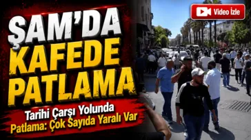 Şam’ın merkezinde şiddetli patlama!