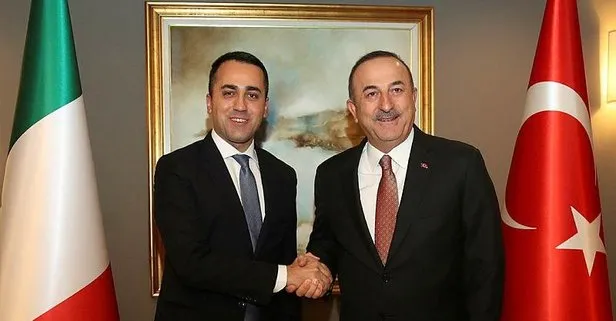 Bakan Çavuşoğlu İtalyan mevkidaşı ile görüştü