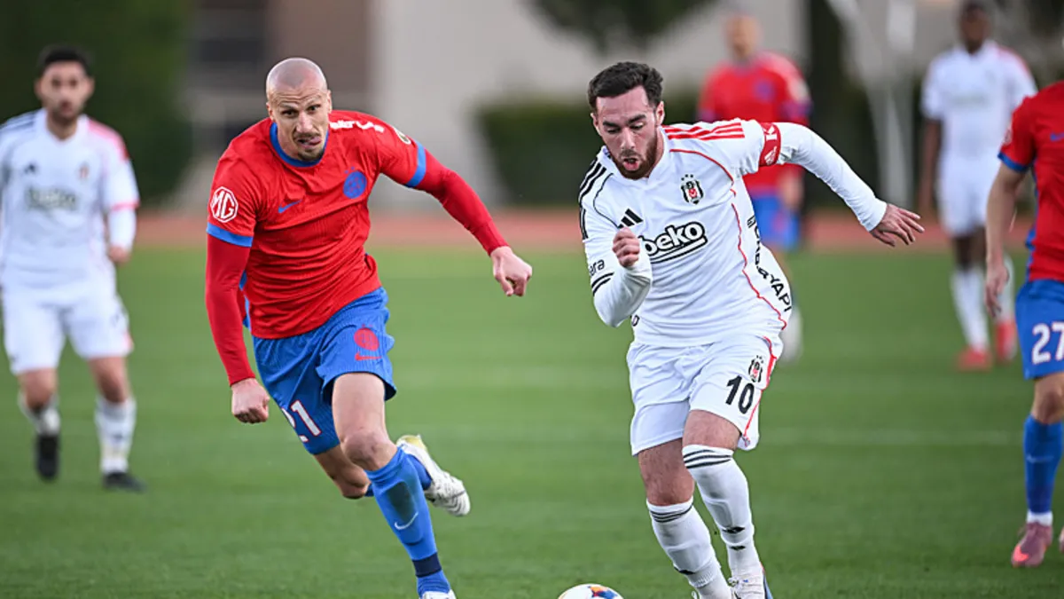 Kartal geri dönüşle kazandı! Beşiktaş - FCSB: 2-1 | MAÇ SONUCU