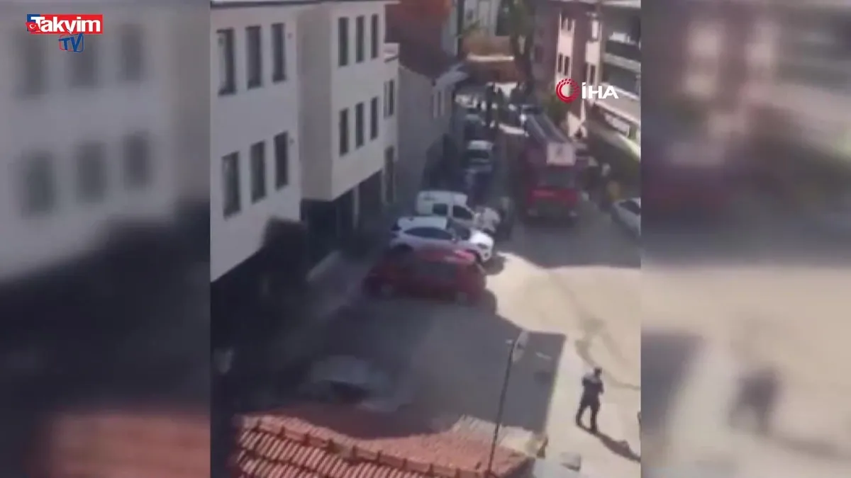 İnegöl’de korkutan yangın