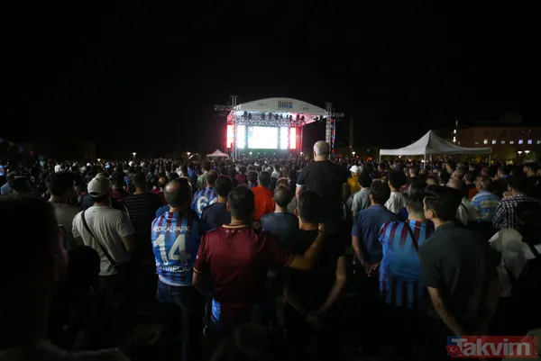 Fırtına'nın Süper Kupa zaferi Trabzon'da büyük coşkuyla kutlandı! - 2