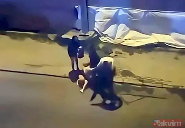 Avcılar'da şok görüntü: Kadını tekme tokat darbedip yerde sürüklediler - 5