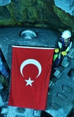 Dev projenin tüneli tamam!