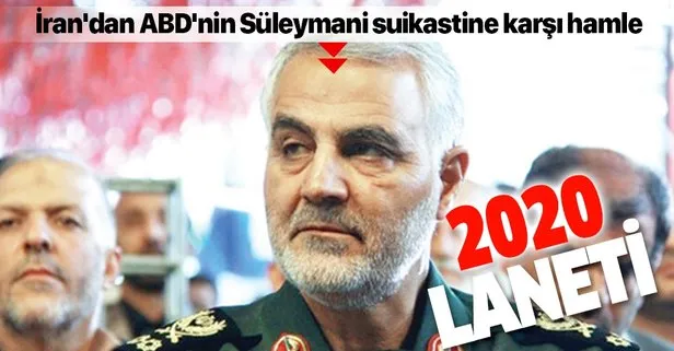 İran'dan ABD'nin Kasım Süleymani suikastine karşı hamle