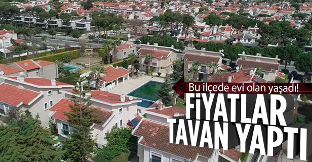 Bu ilçede evi olanlar yaşadı! Fiyatlar 2,5 kat arttı!