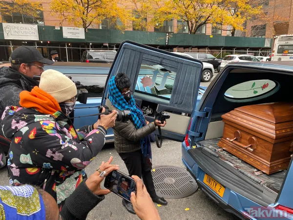 Malcolm X'in kızı Malikah Shabazz şanlı Türk bayrağıyla son yolculuğuna uğurlandı: Başkan Erdoğan'dan anlamlı çelenk - 2