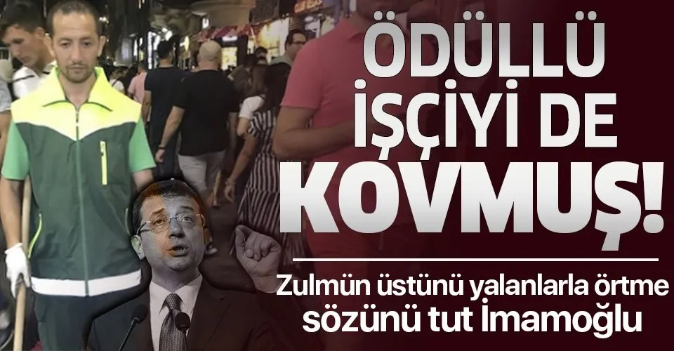 Ekrem İmamoğlu ödüllü işçiyi de işten çıkardı! İSPARK eski çalışanı Metin Karadeniz
