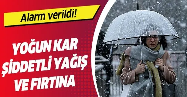 Meteoroloji’den Marmara için son dakika yoğun kar ve hava durumu uyarısı! İstanbul’a kar ne zaman gelecek?