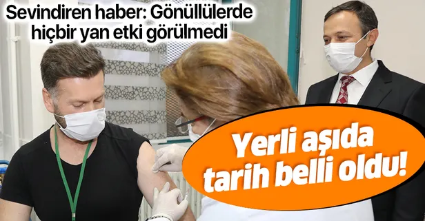 SON DAKİKA: Yerli koronavirüs aşısında tarih belli oldu!