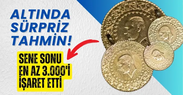 Altın fiyatlarıyla ilgili yıl sonu uyarısı! Aralık sonu gelmeden en az 3.000...