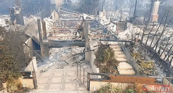 Los Angeles yangınında Hollywood yıldızlarının evleri kül oldu! Paris Hilton, Anthony Hopkins, John Goodman… - 13