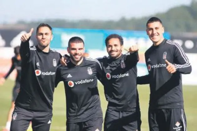 Beşiktaş kondisyon&taktik çalıştı