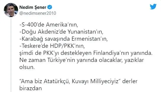 CHP'li Ünal Çeviköz Türkiye'yi Finlandiya medyasına şikayet etti! AK Parti'den çok sert tepki-5