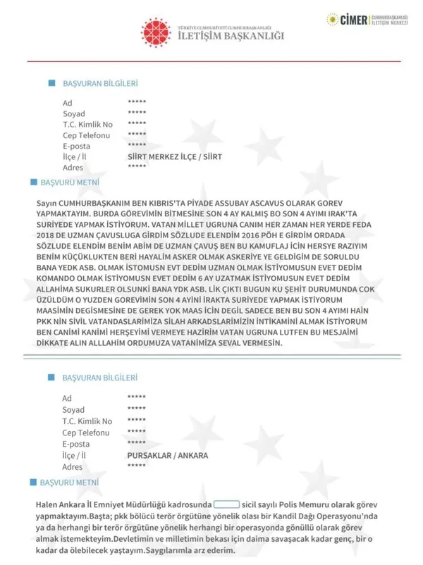 Türk milleti teröre karşı tek yürek! Gara'da hain saldırı sonrası CİMER'e binlerce mesaj yağdı-3