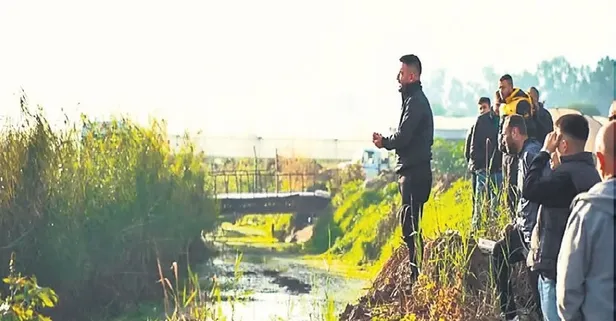 Eşiyle tartışıp kanala uçan Gürsel Doğan eşinin cenazesinin çıkarılmasını gözyaşlarıyla izledi