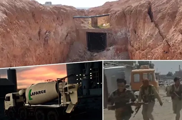 İşte PKK/YPG'nin Lafarge yardımıyla inşa ettiği terör tünelleri