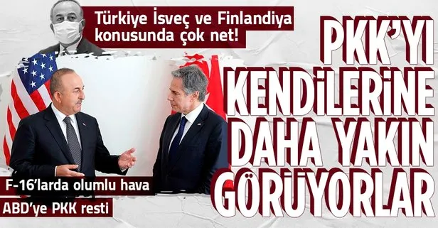 Dışişleri Bakanı Mevlüt Çavuşoğlu’ndan ABD’de önemli açıklamalar: Finlandiya, İsveç, NATO ve F-16’lar...