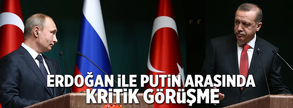 Cumhurbaşkanı Erdoğan, Putin ile görüştü