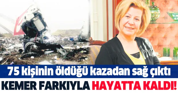 75 kişinin öldüğü kazadan sağ çıktı! Kemer farkıyla hayatta kaldı... | Mucize hayatlar