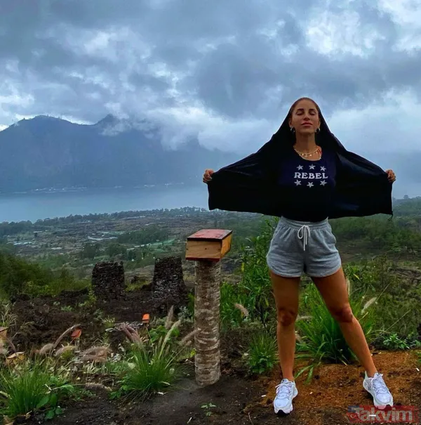 Irmak Ünal'dan kış soğuğunu unutturan mayolu pozlar! Cihan Ünal’ın kızı Irmak'a bir mevsim bir de yaş fark etmiyor bu ne vücut - 5