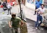Şişli'de pompalı tüfekli, motosikletli saldırganlar kamerada | Video